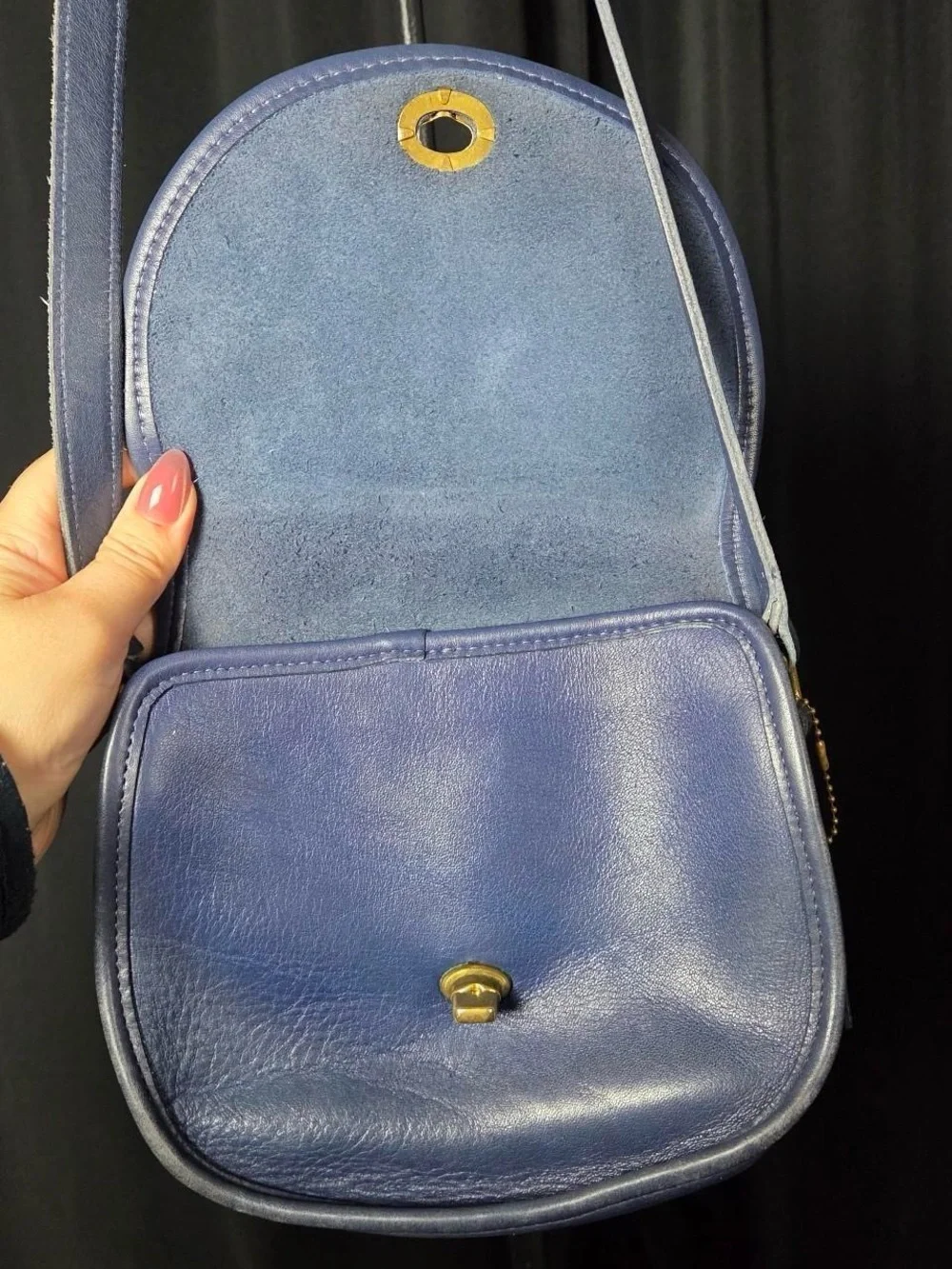 Vintage Coach Watson 9981 - Rare Bright Blue True Blue